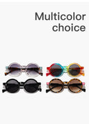 Óculos Redondo Retro: Estilo Único e Cores Vibrantes